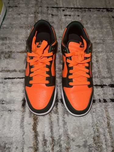 Nike Gently used Miami Hurricanes Low Dunks