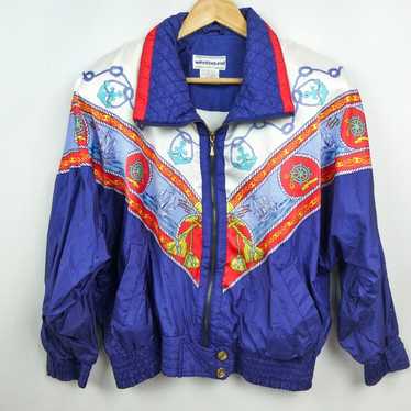 Westbound Nautical Yacht Ship 80s 90s Windbreaker… - image 1