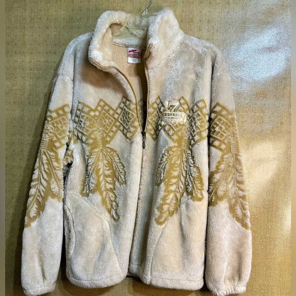 FURRY COZY WARM NATIVE AMERICAN JACKET COZY COMFO… - image 12