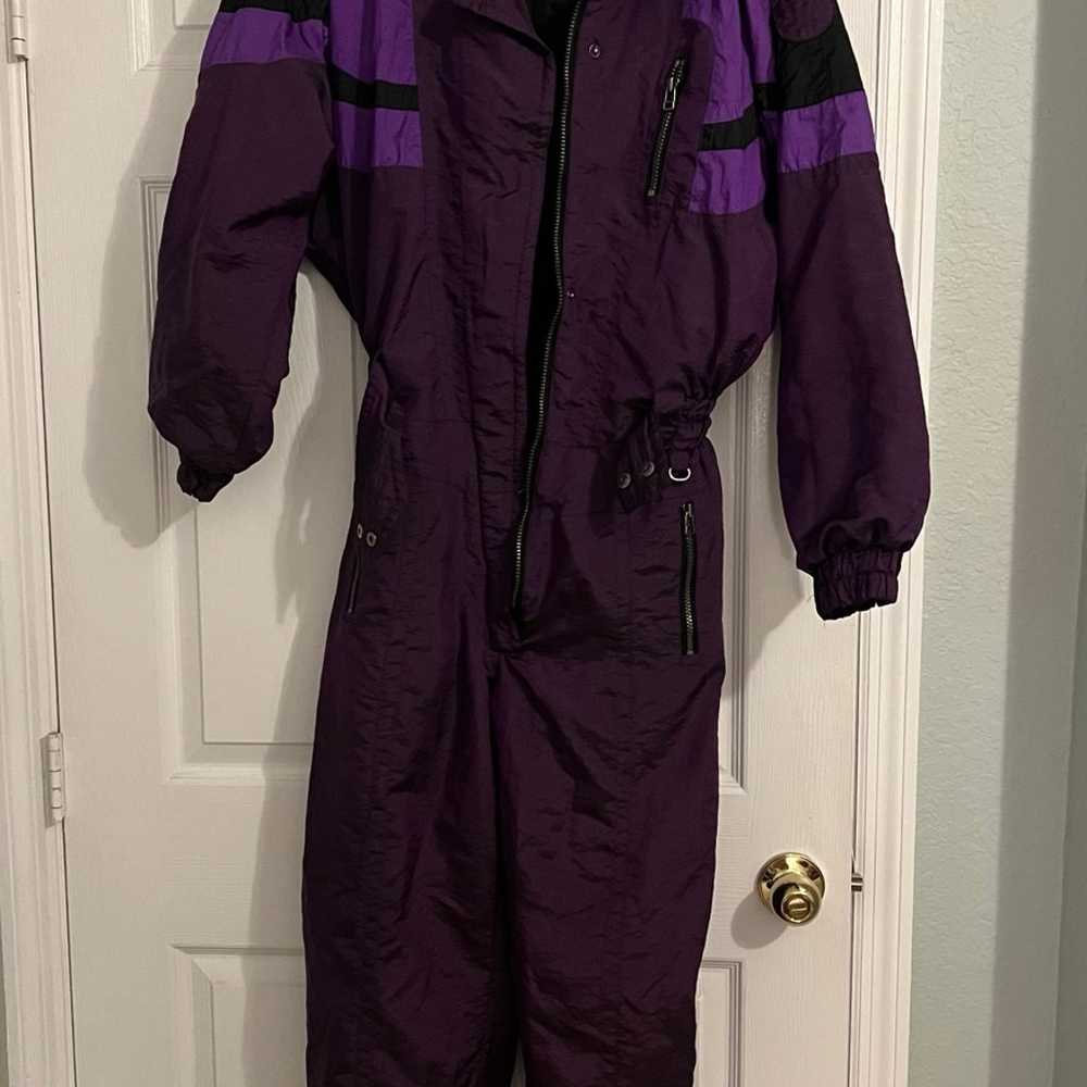 vintage ski suit - image 1