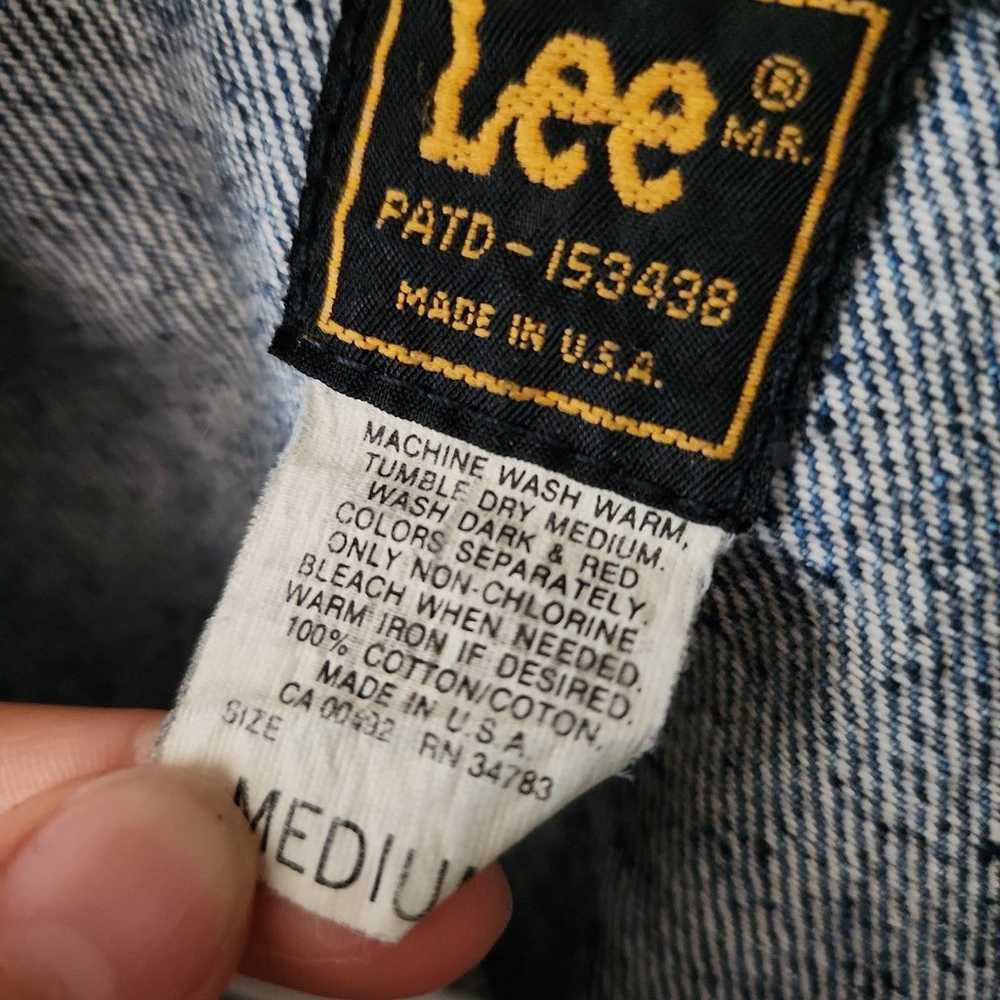 Vintage Lee Denim Jean Jacket - image 2