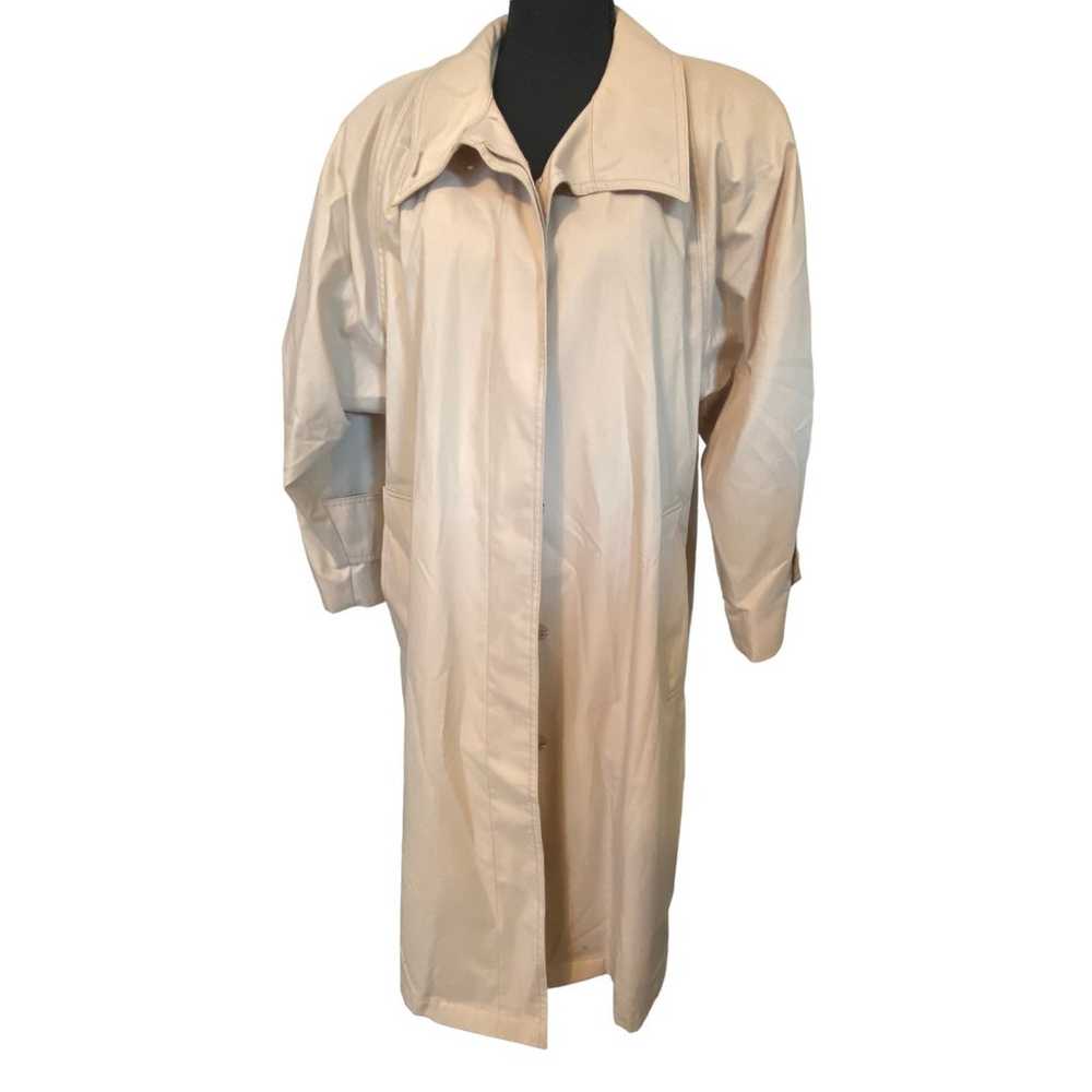 Vintage London Fog Tan Trench Coat - image 1