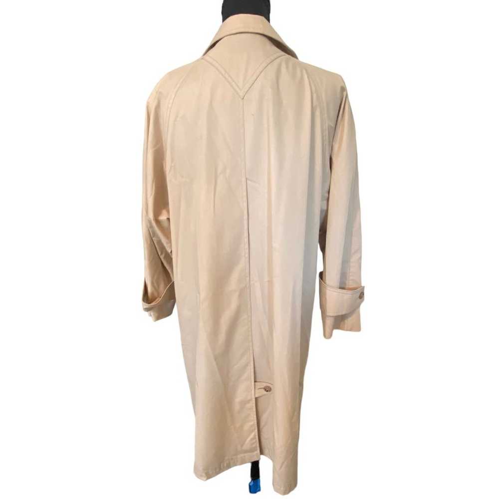 Vintage London Fog Tan Trench Coat - image 3