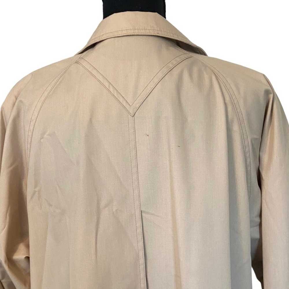 Vintage London Fog Tan Trench Coat - image 4