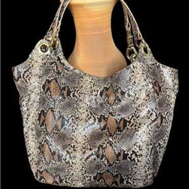 Steven By Steve Madden Vegan Python Snakeskin Lar… - image 1