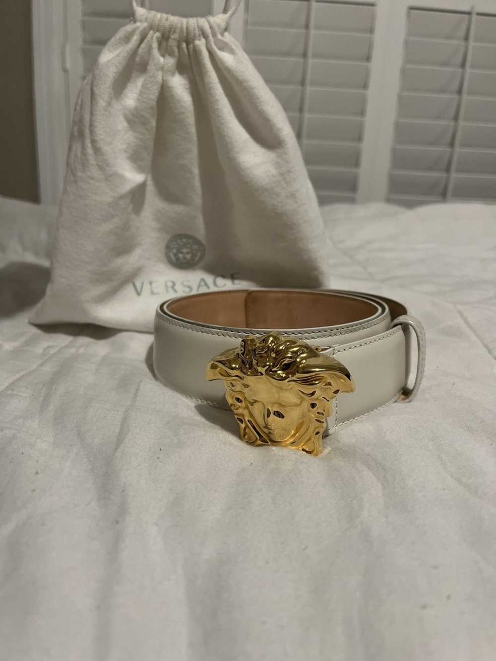 Designer × Versace Versace La Medusa Belt - image 3