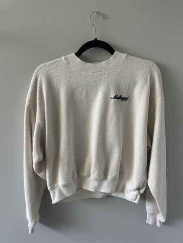 Madhappy Madhappy Cropped Cream Sweatshirt