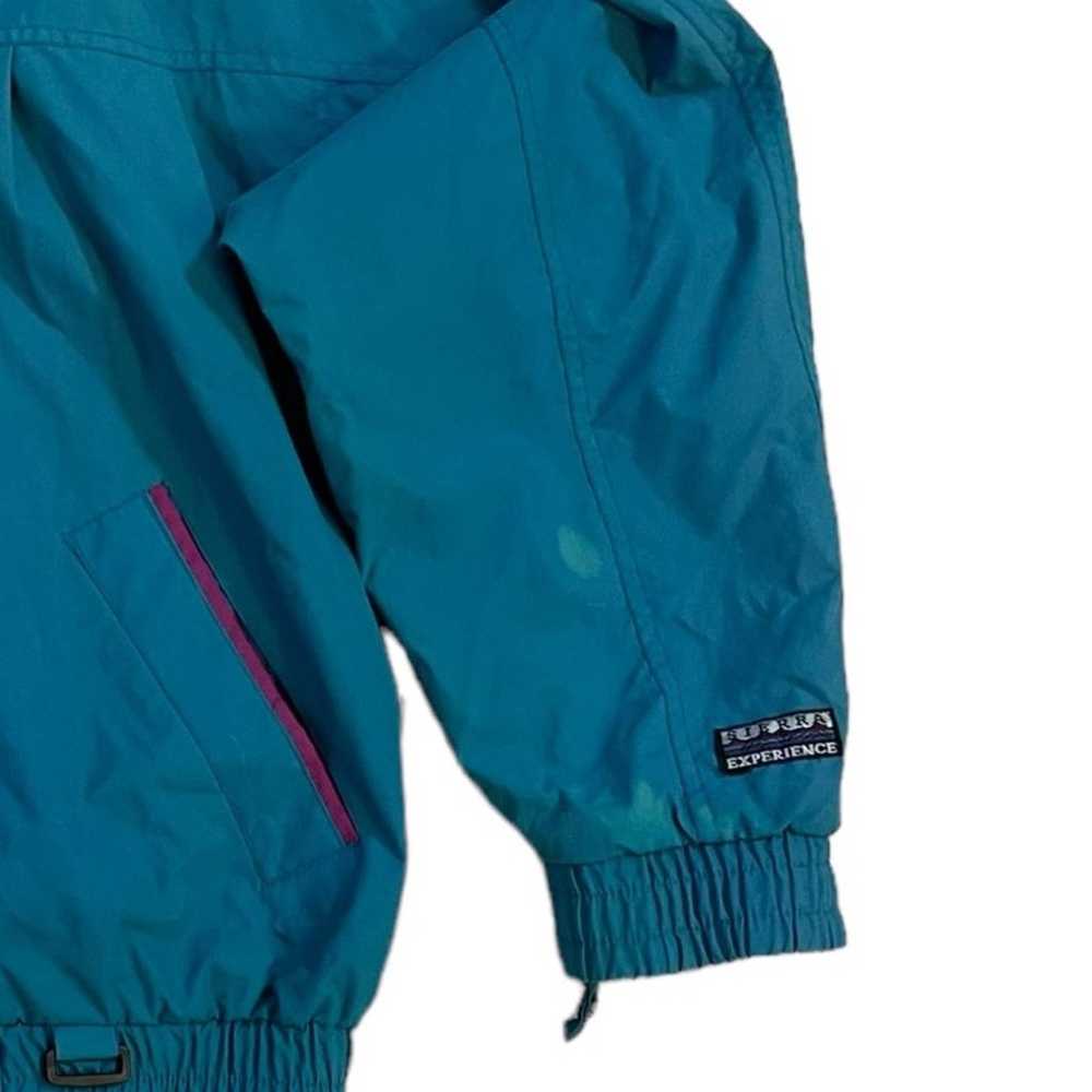 Vintage Sierra Experience Zip Up Bomber Jacket Te… - image 8