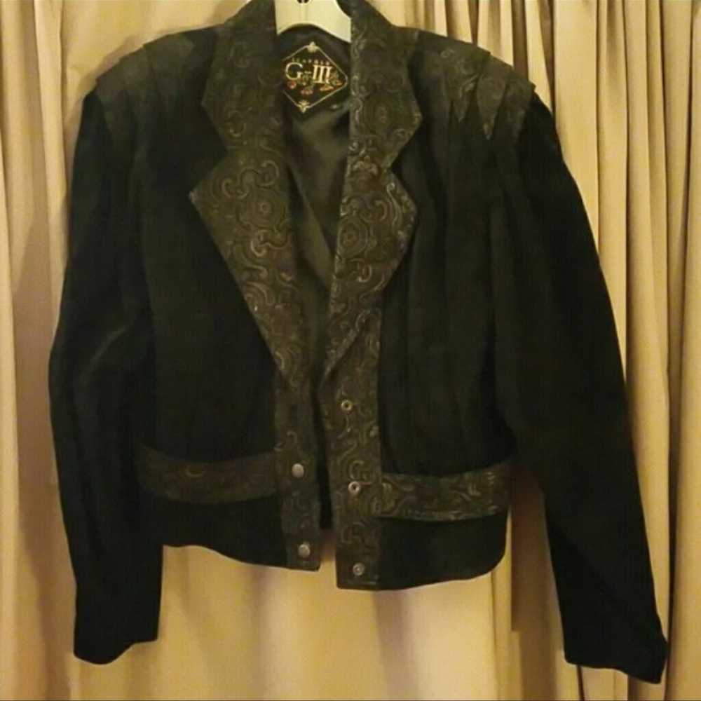 Vintage Leather & Suede Jacket - image 4