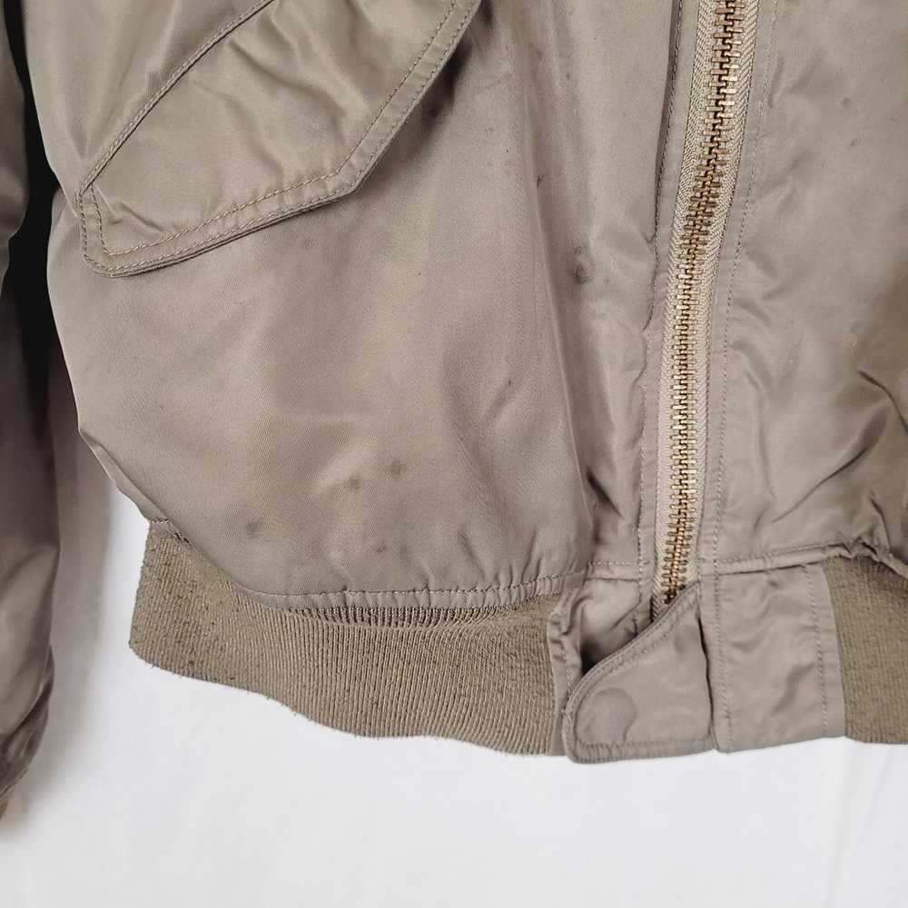 Moussy green MA-1 utility bomber jacket - image 8