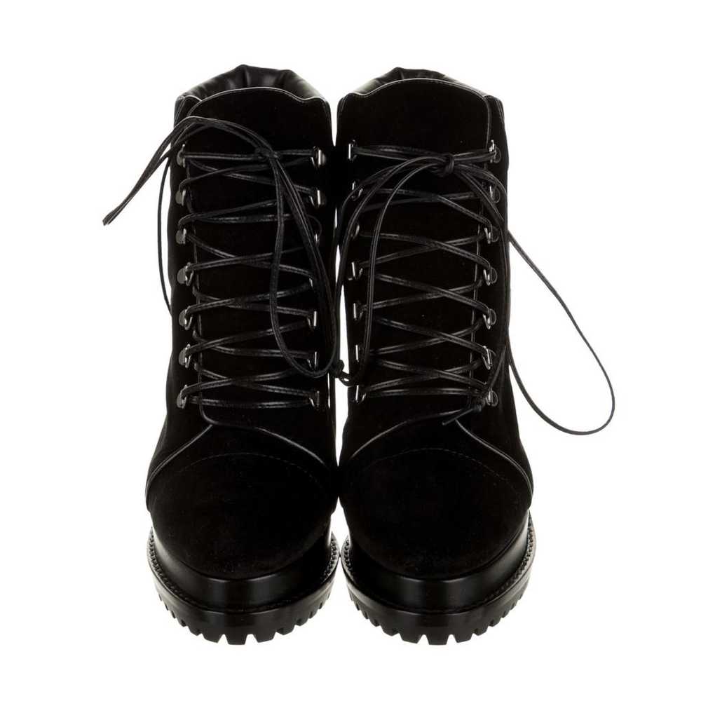 Alaïa Velvet boots - image 6