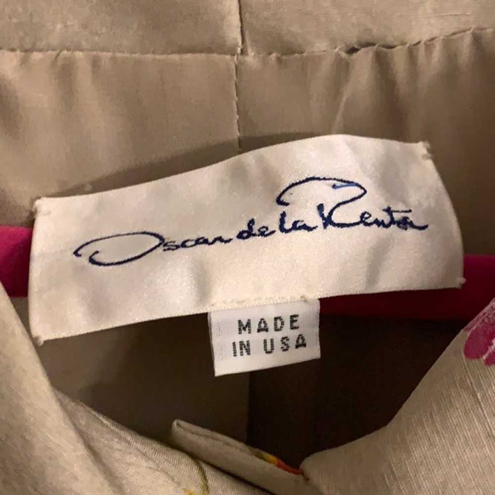 oscar de la renta vintage jacket, medium - image 3