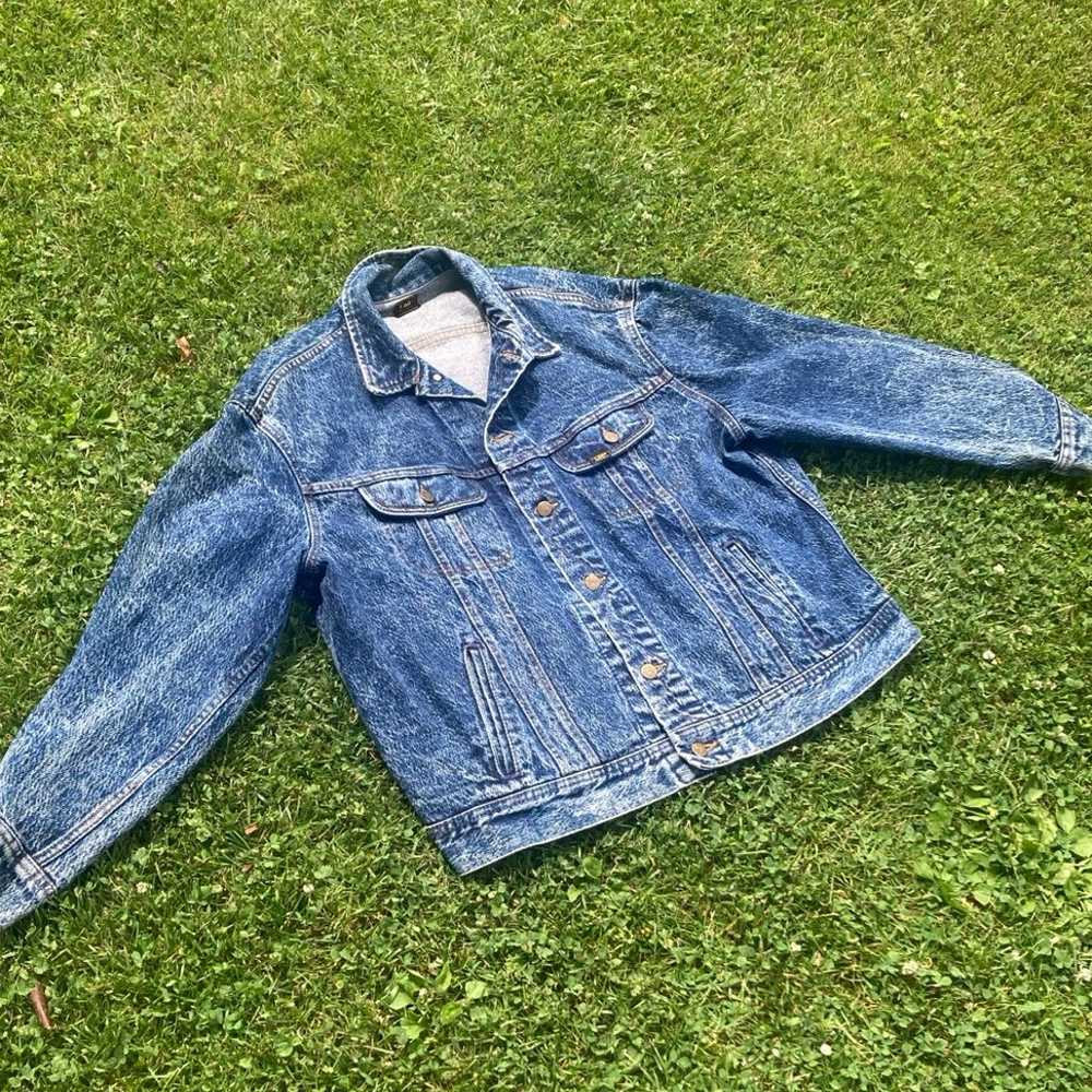 Stonewash 80s Denim LEE Jean Jacket - image 2