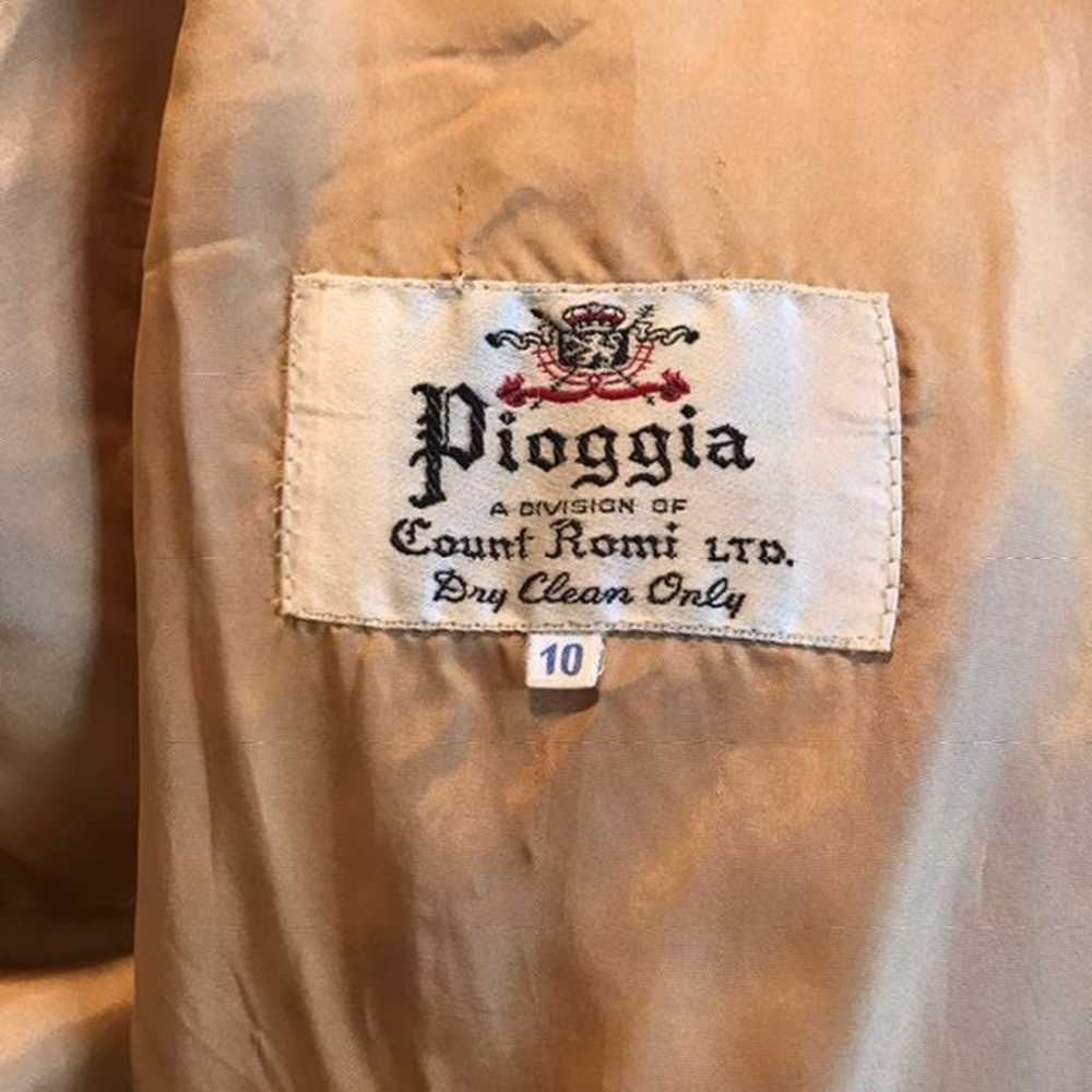 Vintage Pioggia count Romi Ltd Raincoat - image 4