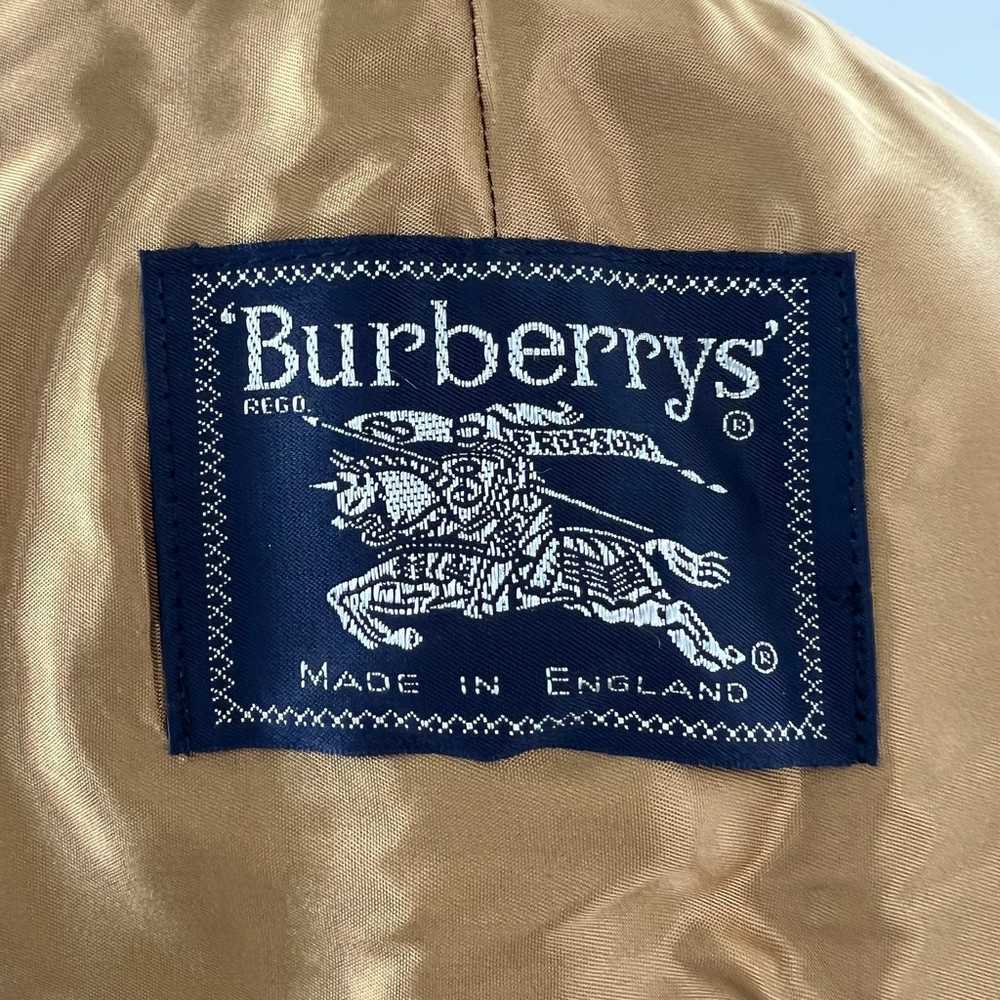 Burberrys' Beige Trench Coat Lining Wool Nova Che… - image 7