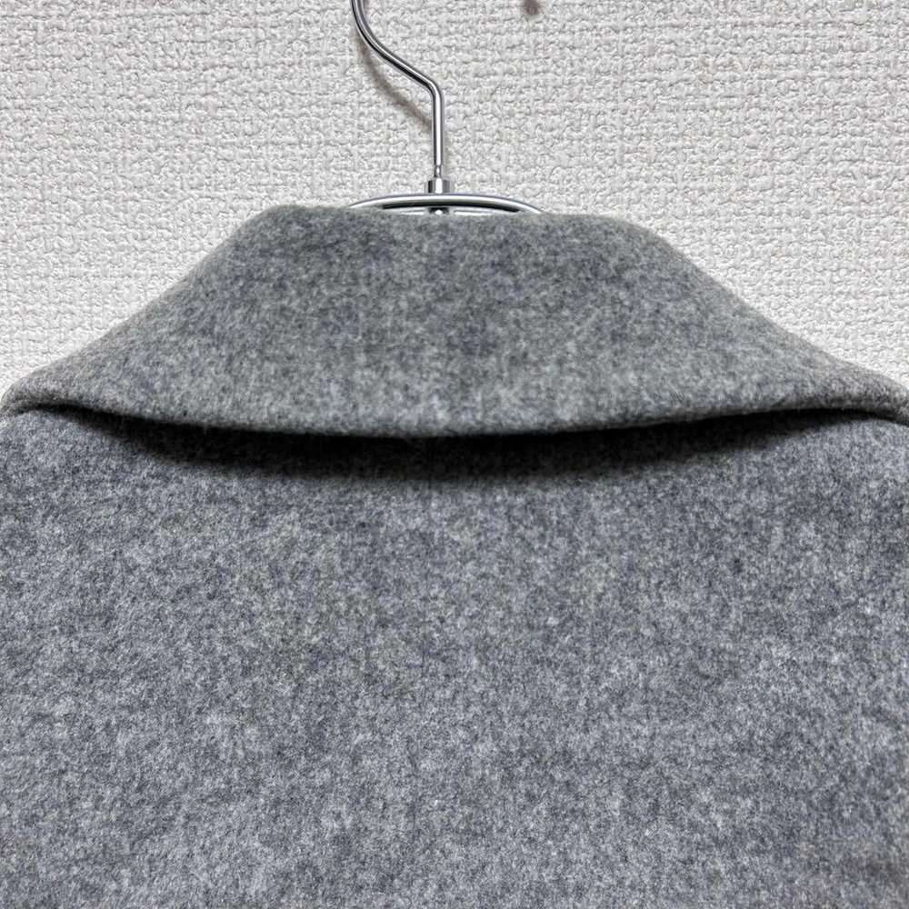 Spick and Span [M] Coat Big Collar Thick Wool Ble… - image 9