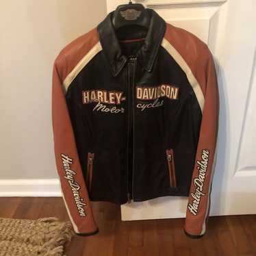 Halogen Seasons Change Color shops Block Moto Leather Jacket