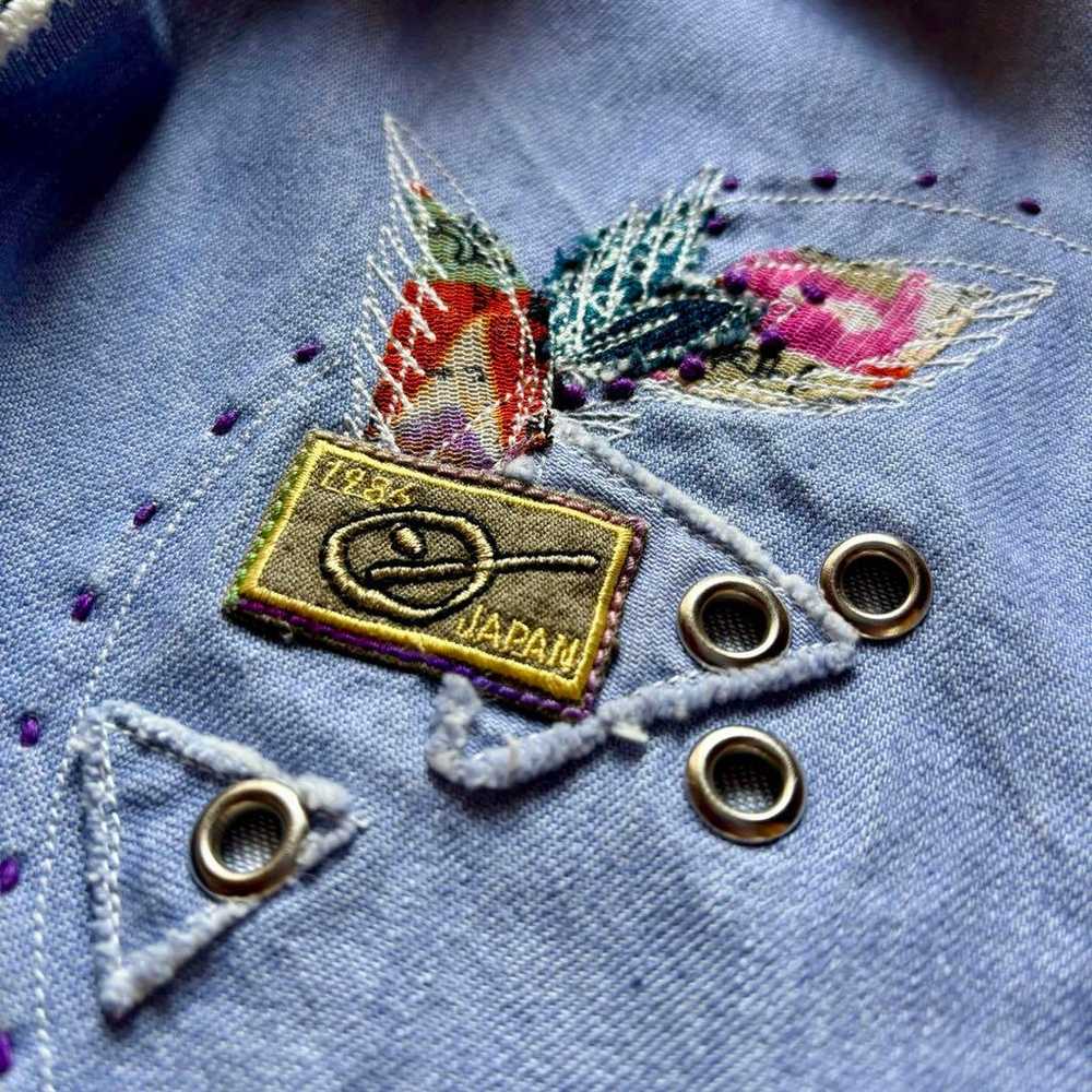 【Unique】Maruten Bo Handmade Denim Jacket Embroide… - image 10