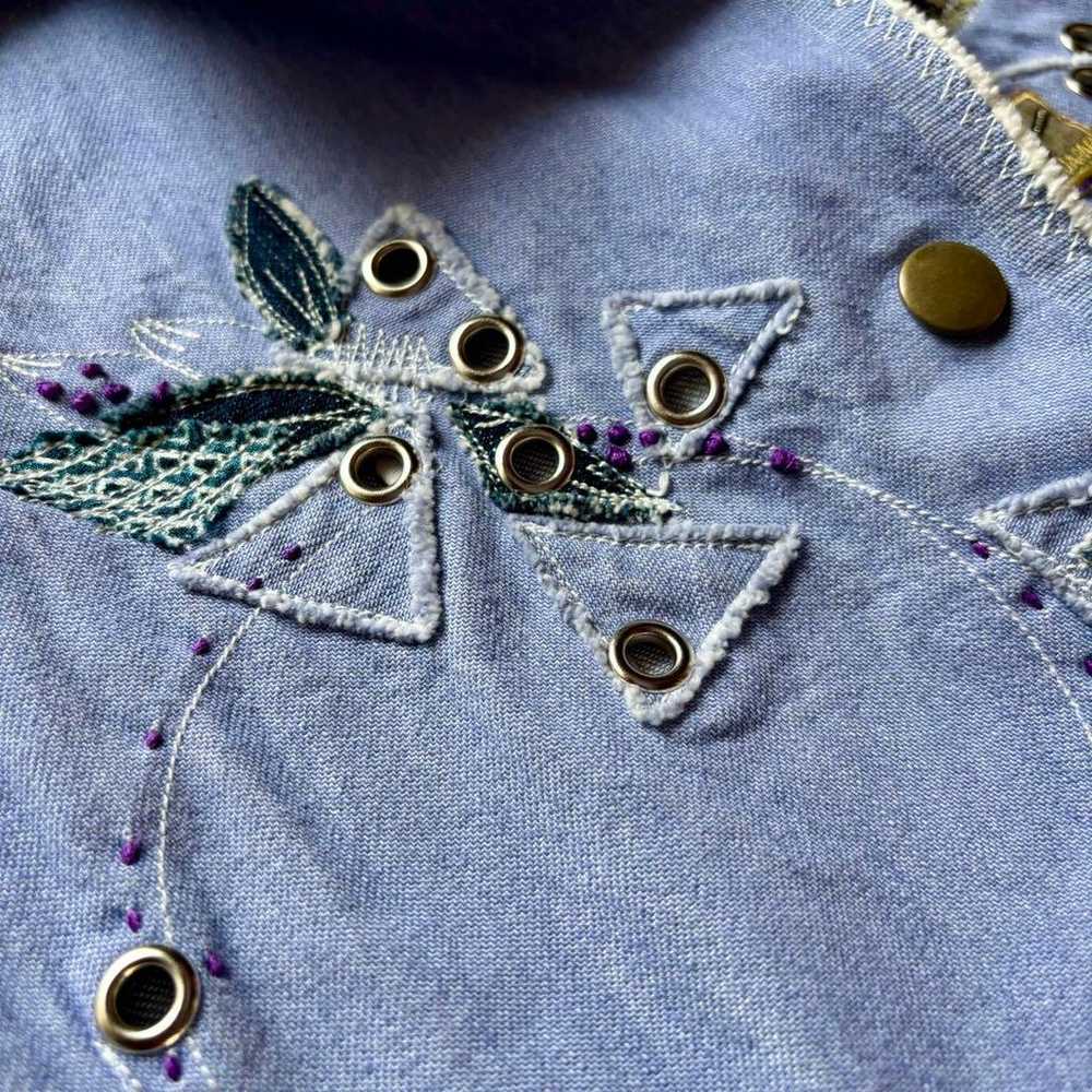 【Unique】Maruten Bo Handmade Denim Jacket Embroide… - image 11