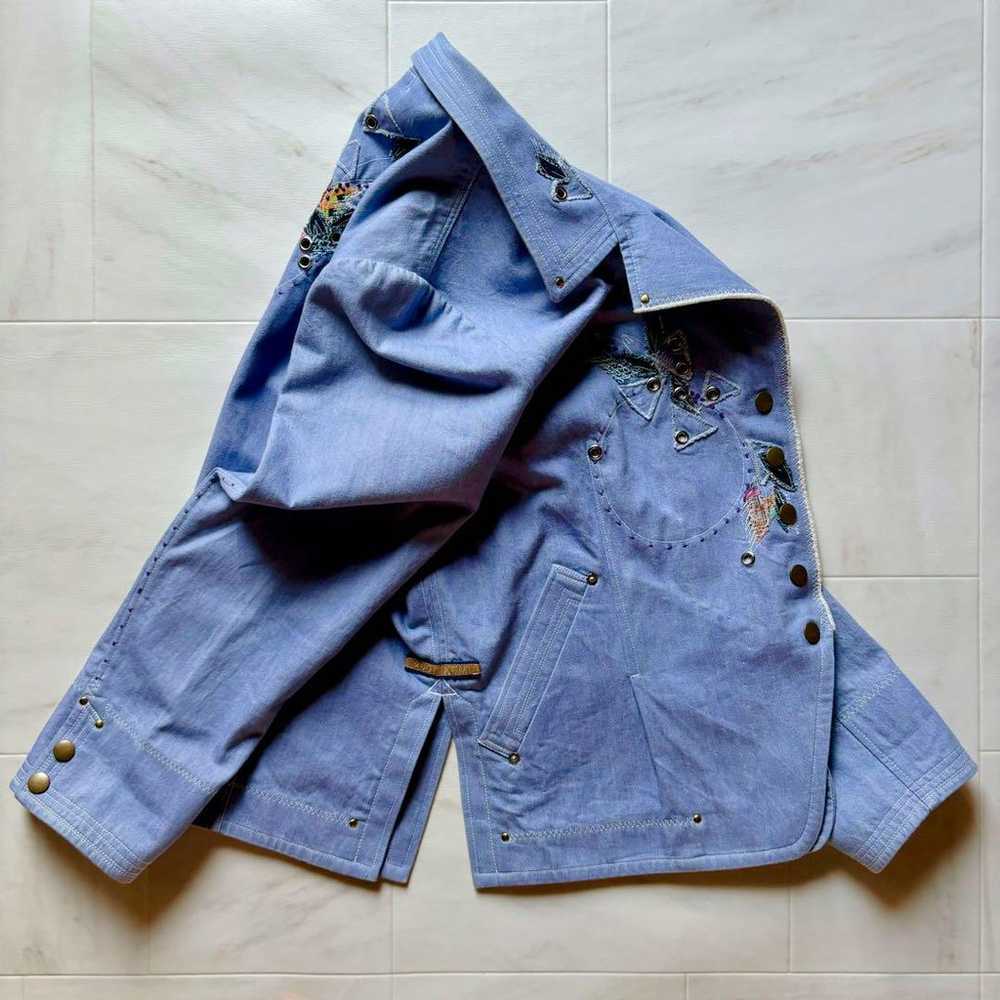 【Unique】Maruten Bo Handmade Denim Jacket Embroide… - image 7