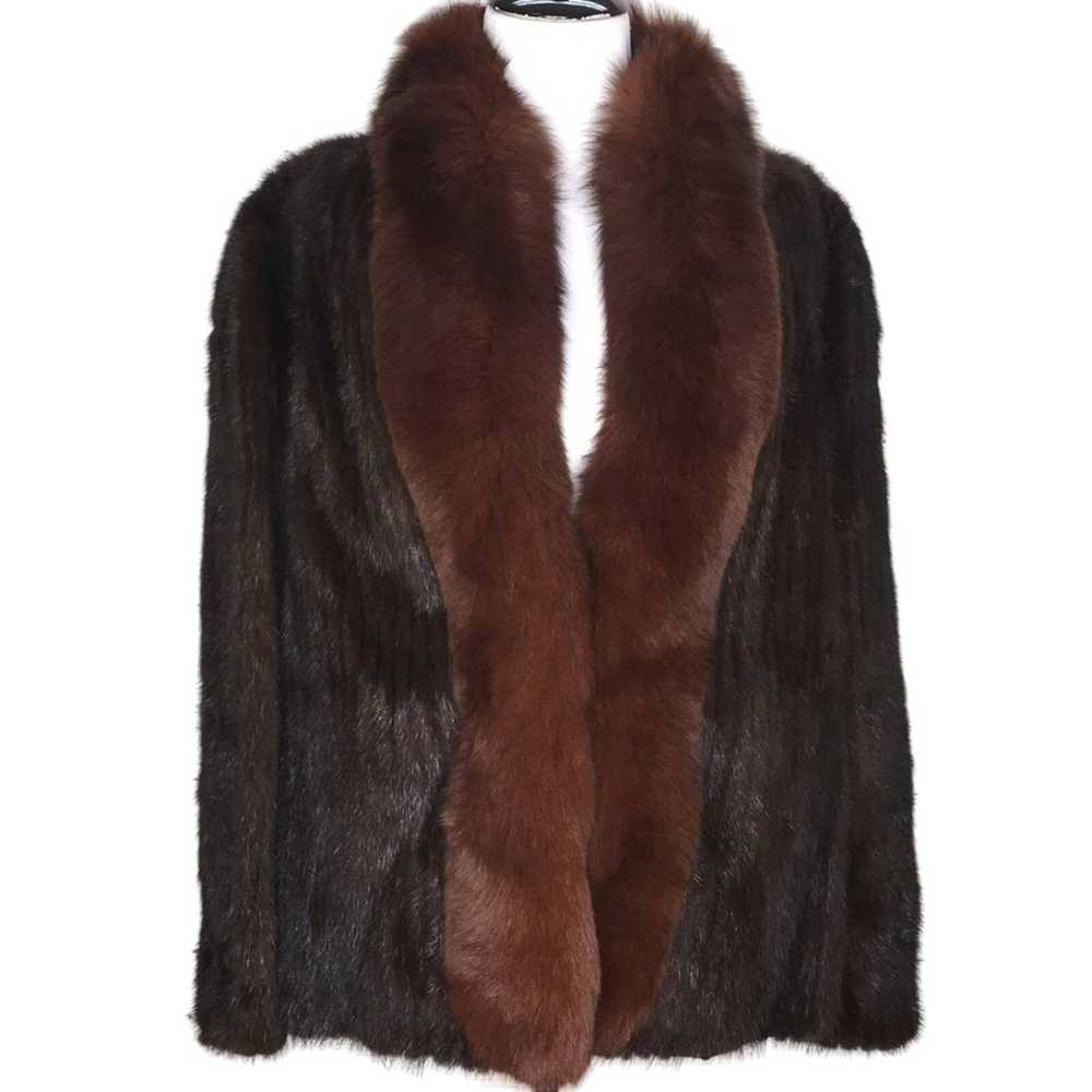 Wellesley NY Vintage Mink Fur Coat - image 1