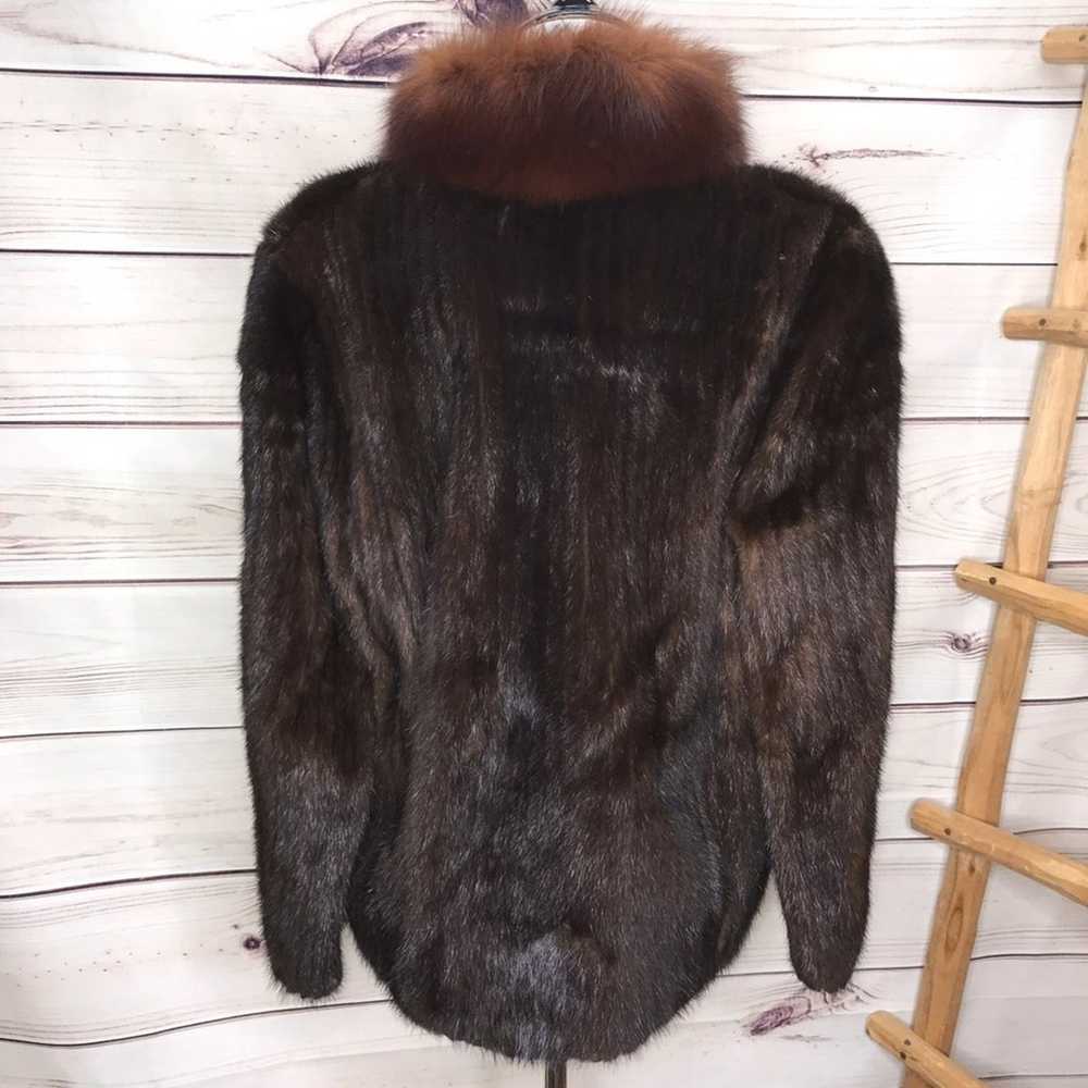 Wellesley NY Vintage Mink Fur Coat - image 5