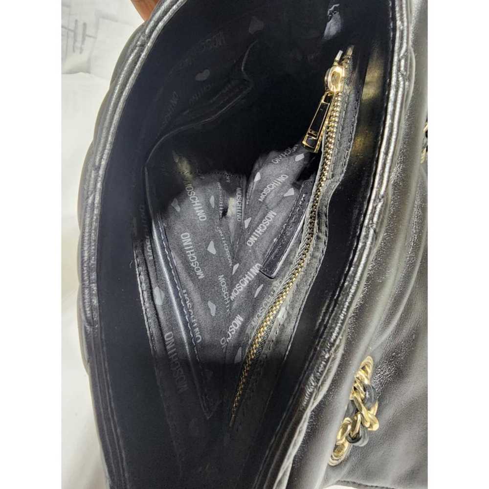 Moschino Leather handbag - image 10