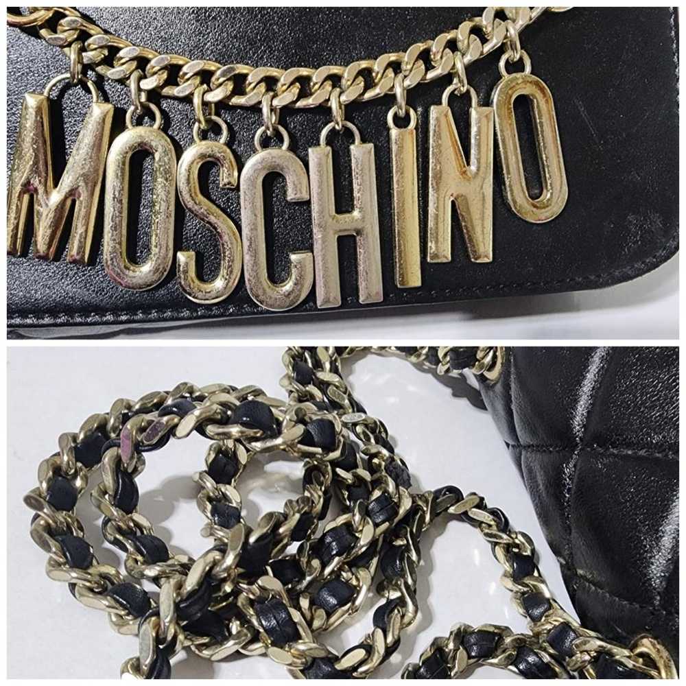 Moschino Leather handbag - image 4