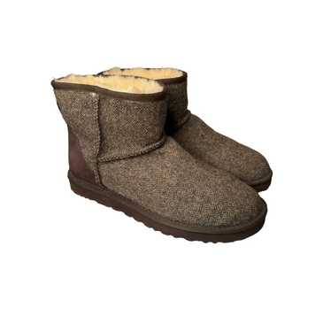 Ugg UGG Men's Classic Tweed Brown Boots Wool Shear