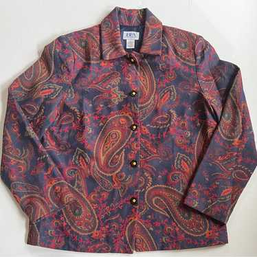 90s BFA Classics Paisley Tapestry Style Jacket - image 1