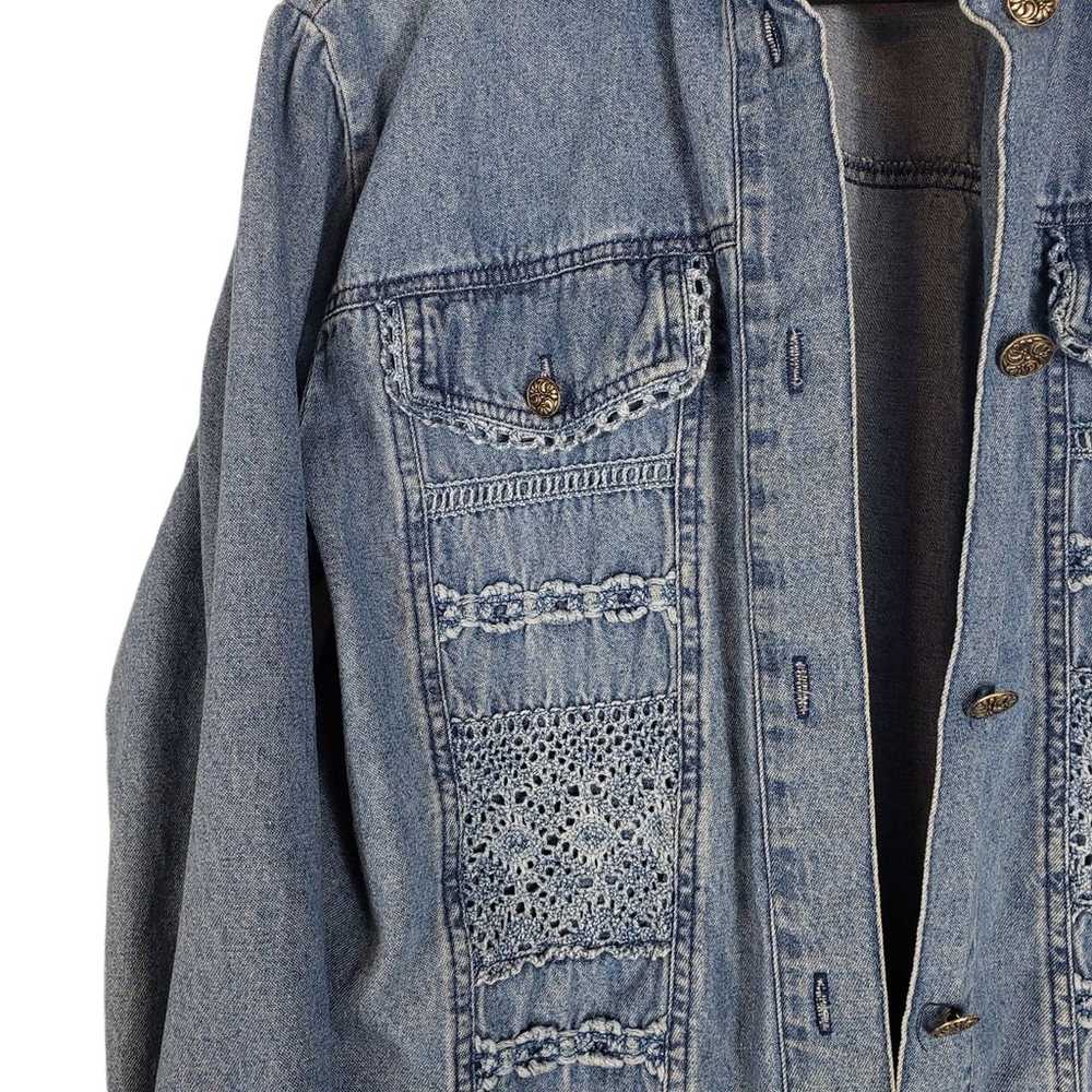 Vintage Saint Germain Paris Denim Jacket - image 4