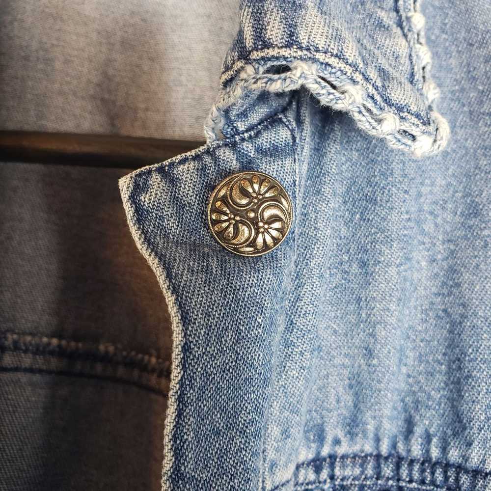 Vintage Saint Germain Paris Denim Jacket - image 6