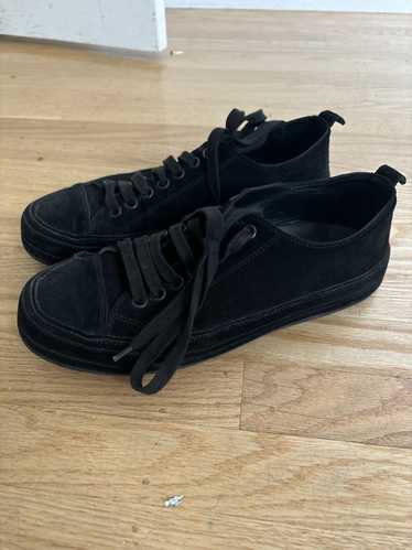 Ann Demeulemeester ANN DEMEULEMEESTER BLACK SUEDE… - image 1