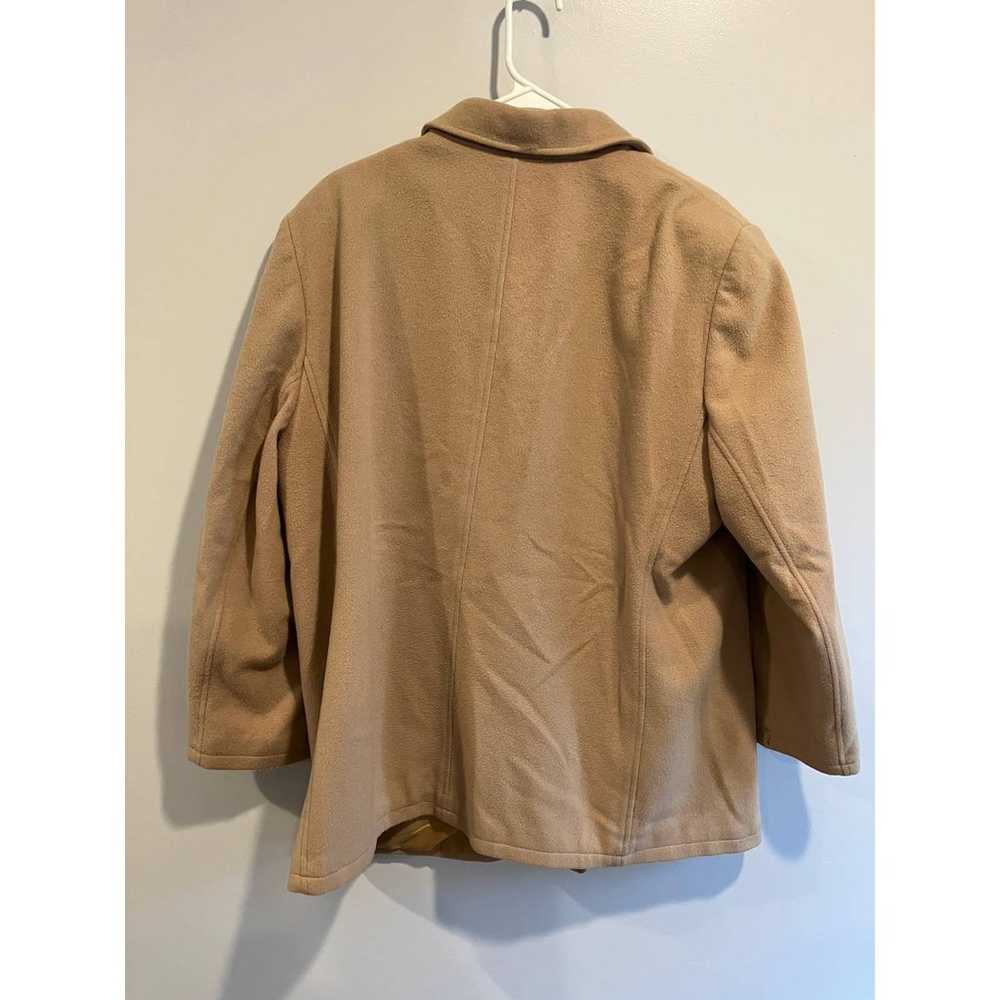 Vintage Harve Benard Classic Camel Women's Peacoa… - image 2