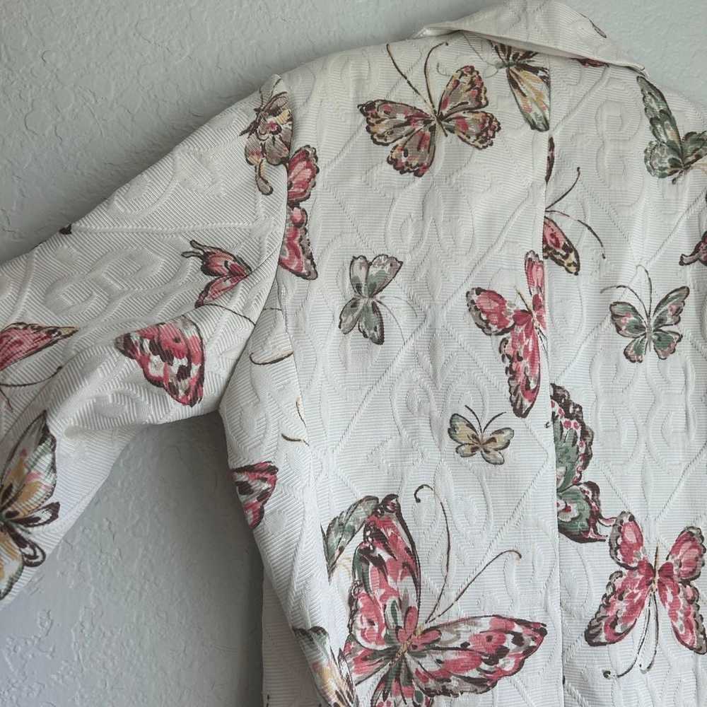 Vintage 90's Alfred Dunner Butterfly jacket - image 9