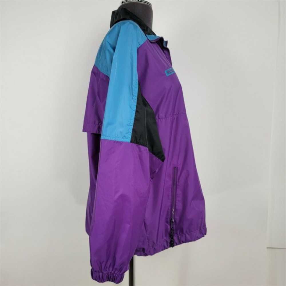 Vintage Columbia Sportswear Colorblock Windbreake… - image 10