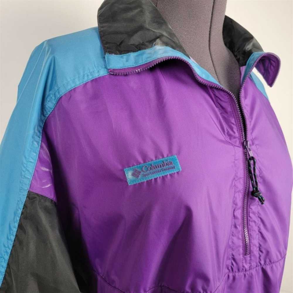 Vintage Columbia Sportswear Colorblock Windbreake… - image 2