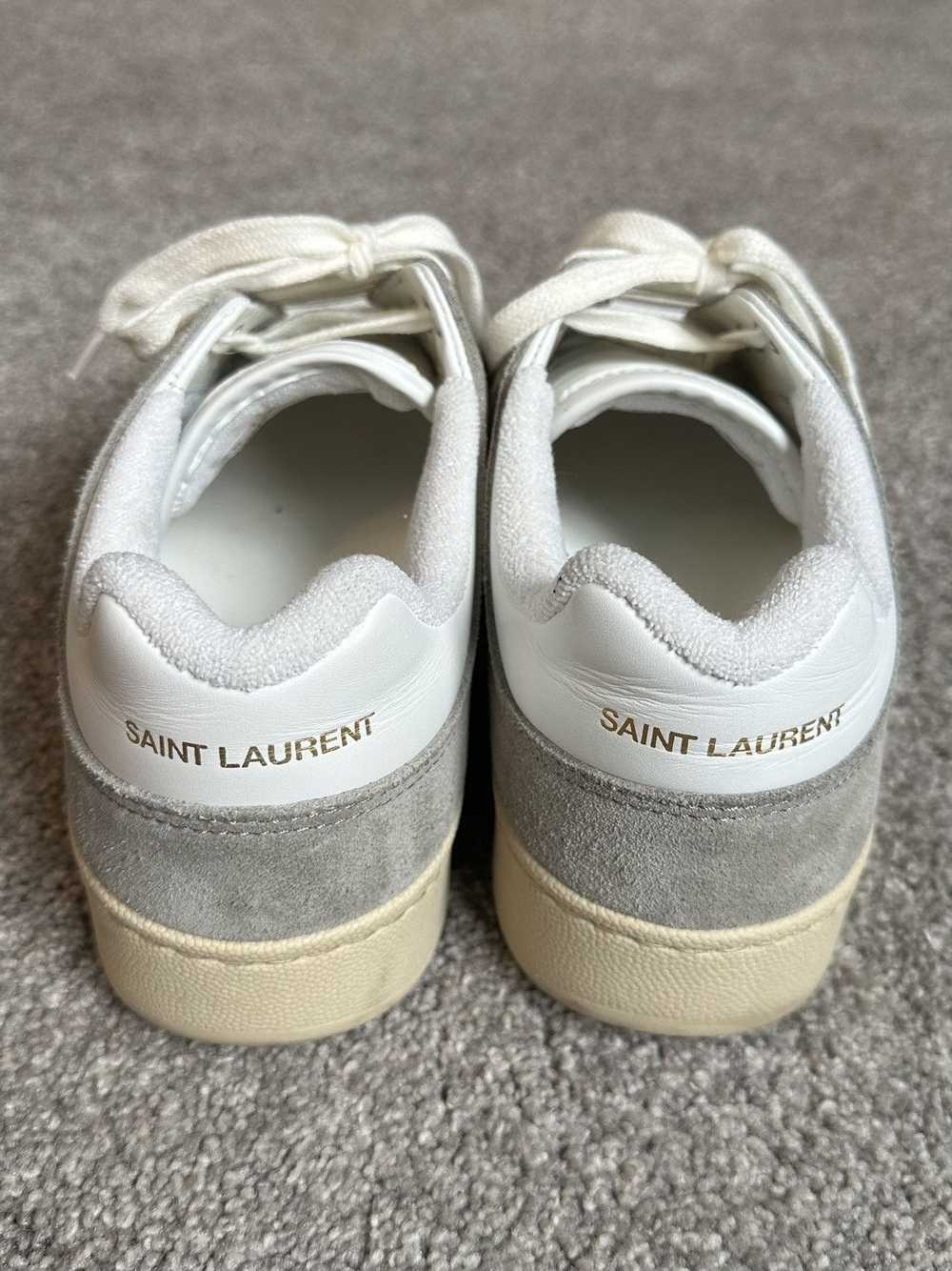 Saint Laurent Paris SL/61 Sneakers (Blanc Optique… - image 3