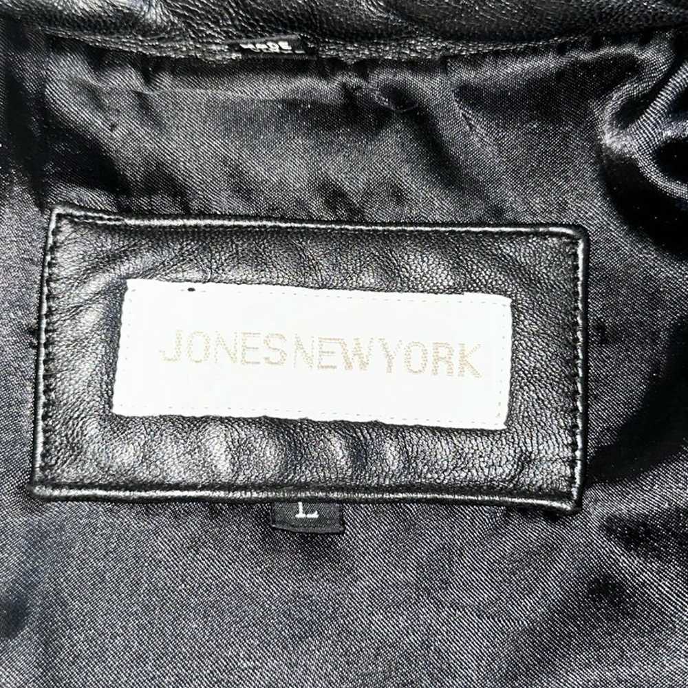 Jones New York women’s Softest Leather Jacket fro… - image 4