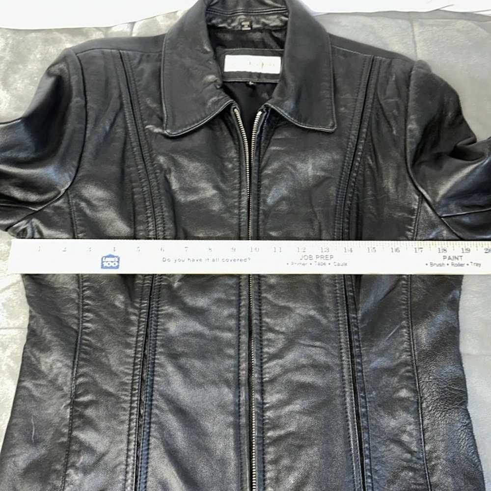 Jones New York women’s Softest Leather Jacket fro… - image 9