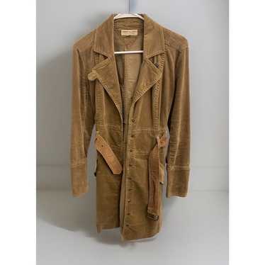 Rare!! Vintage Tommy Hilfiger Brown Velvet Jacket… - image 1