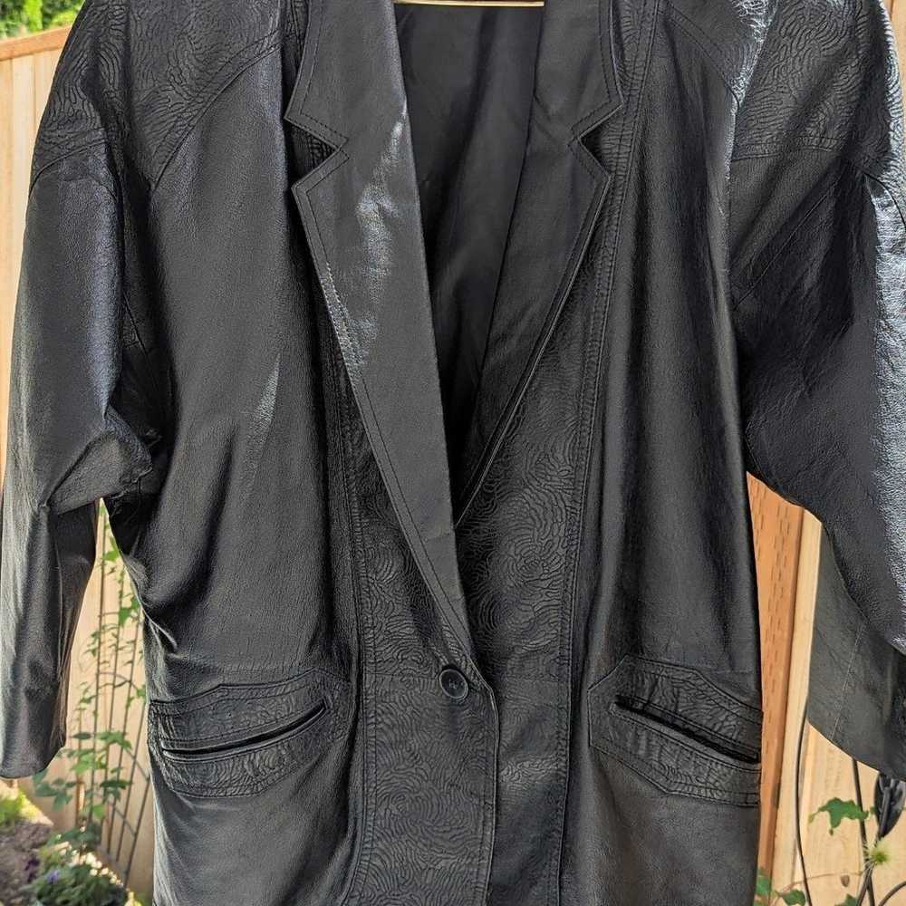 Ladies Leather coat - image 1