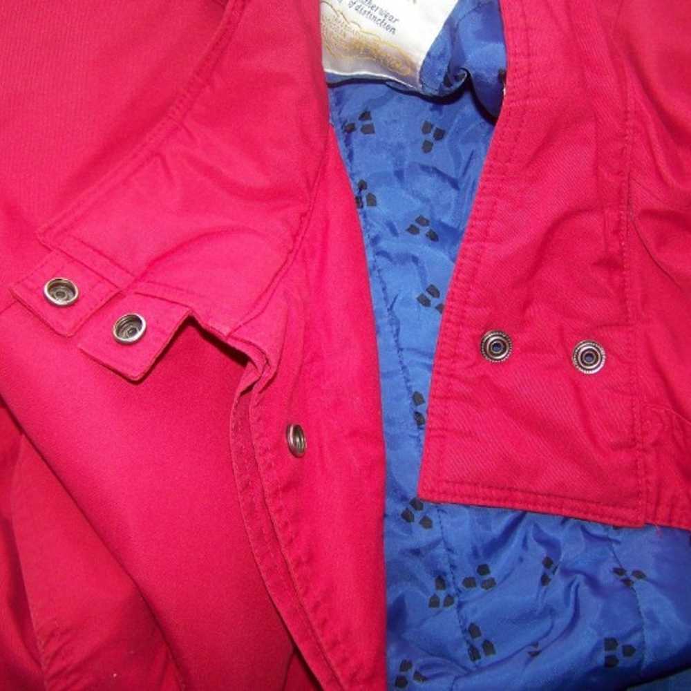 London Fog Women's Coat Jacket 12 Red - image 10