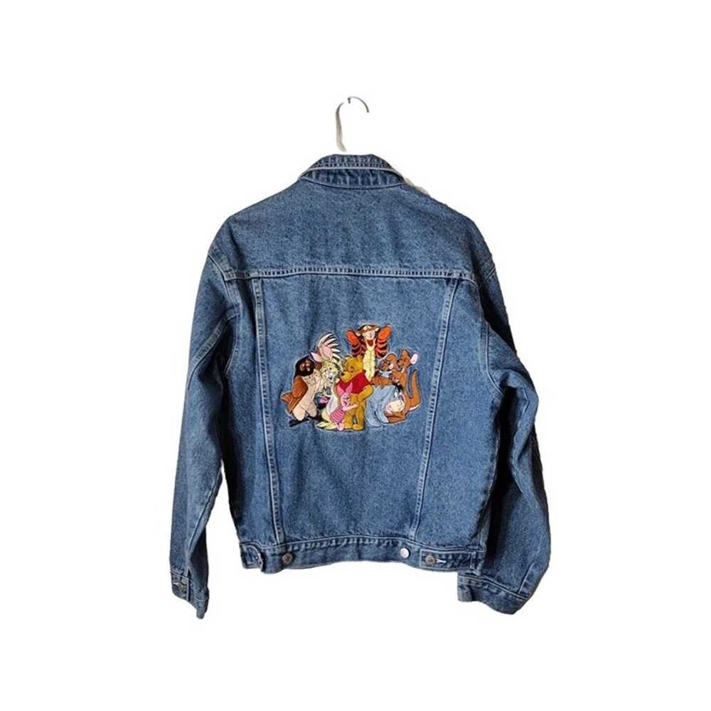 The Disney Store Jacket Denim Womens Large Embroi… - image 2