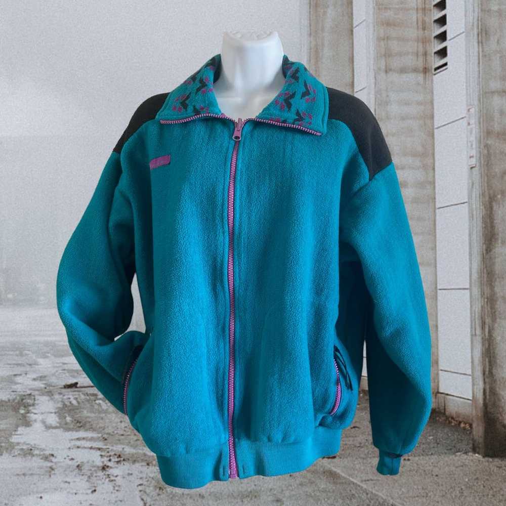 Vintage Women's 90s Columbia Fleece Jacket - image 5