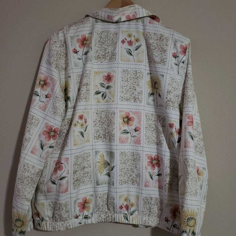 Vintage Alfred Dunner Bomber Jacket  14 - image 2