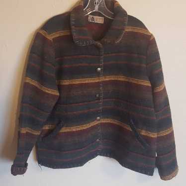 Vintage Ultimate Quest striped jacket - image 1