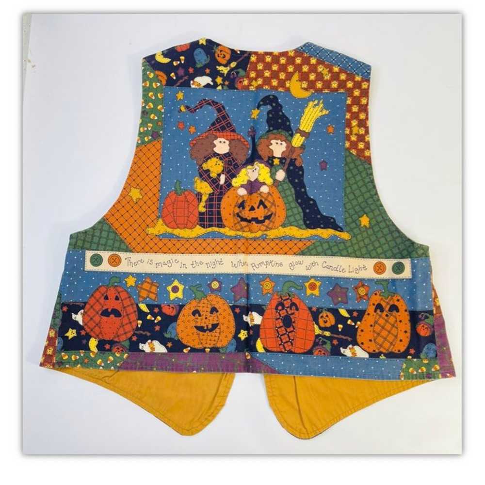 Vintage 90s Custom Halloween Hocus Pocus Witch Pu… - image 1