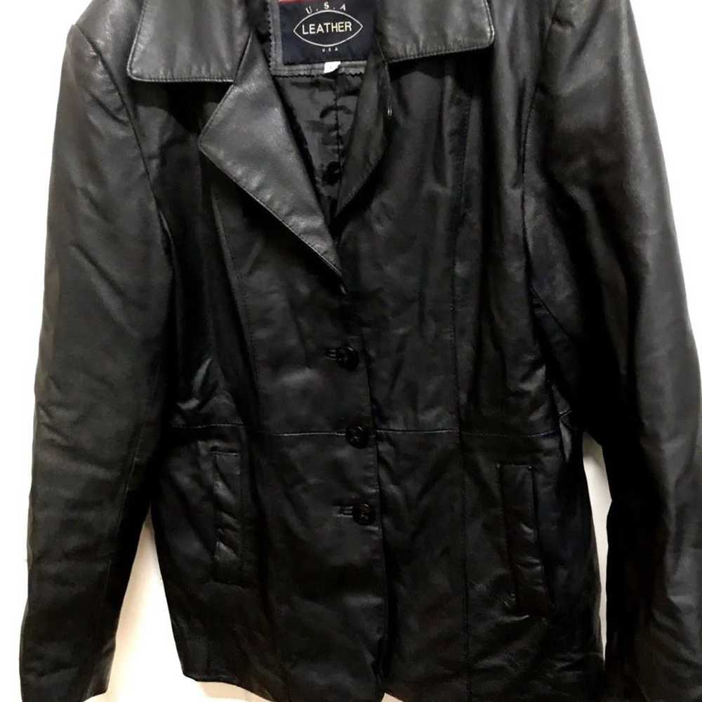 leather jacket women - image 7