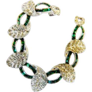 Stunning Pennino Bracelet and Earrings 50s - image 1